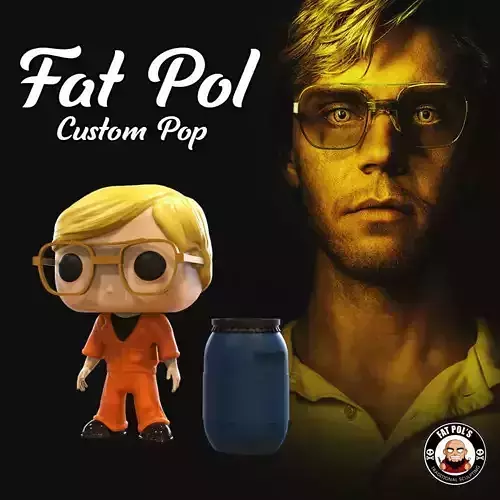 Jeff Dahmer Funko Custom 3D print model
