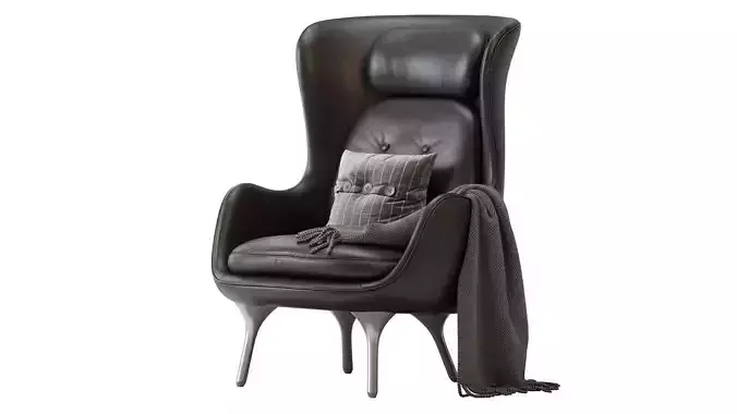 Ro Easy Chair Leather