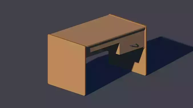 Wood Desk 