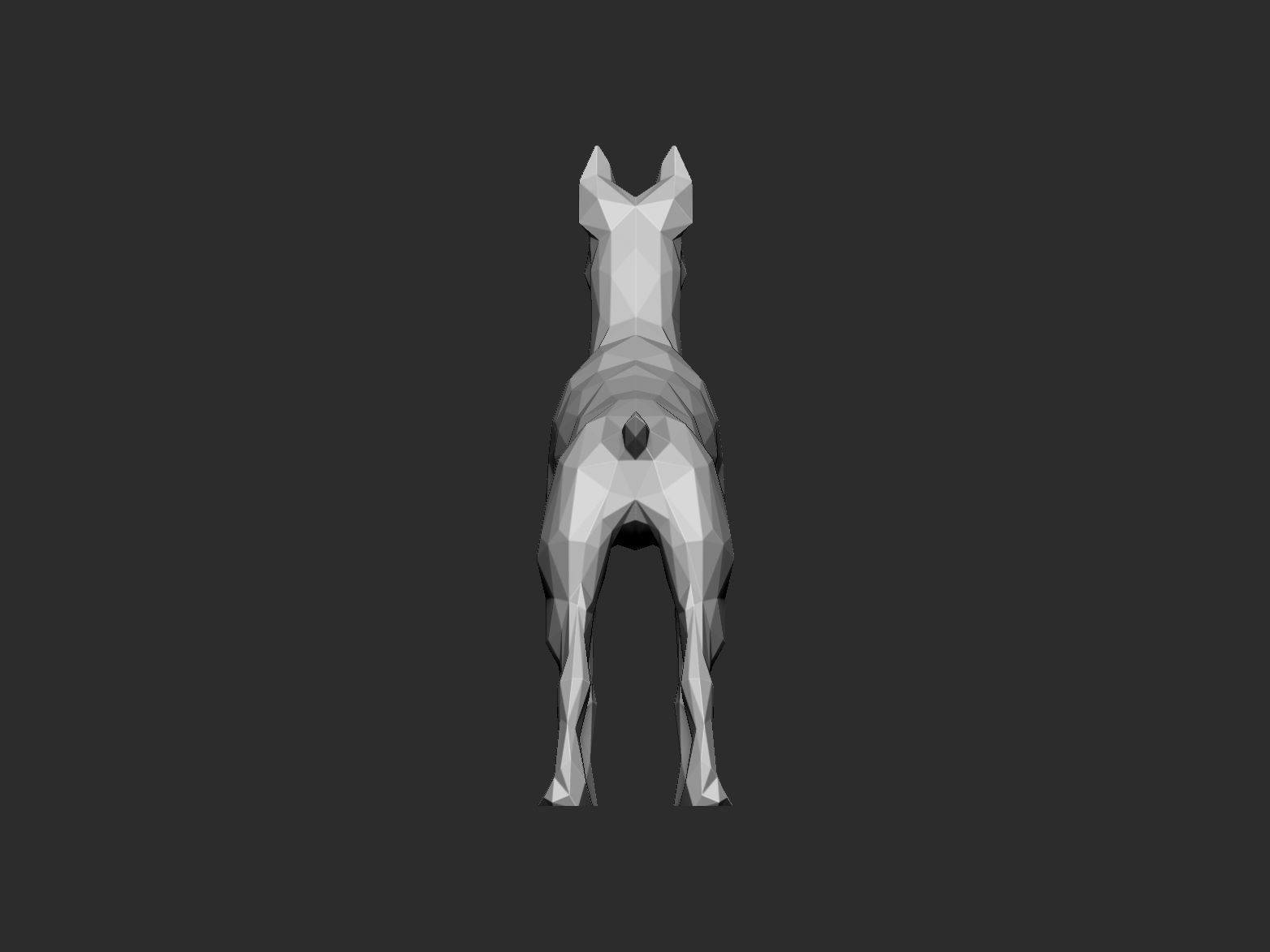 Mini doberman 3D print model_4