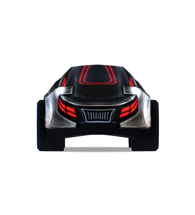 Cartoon Toy AR Racing Car 03 Low-poly 3D model_4