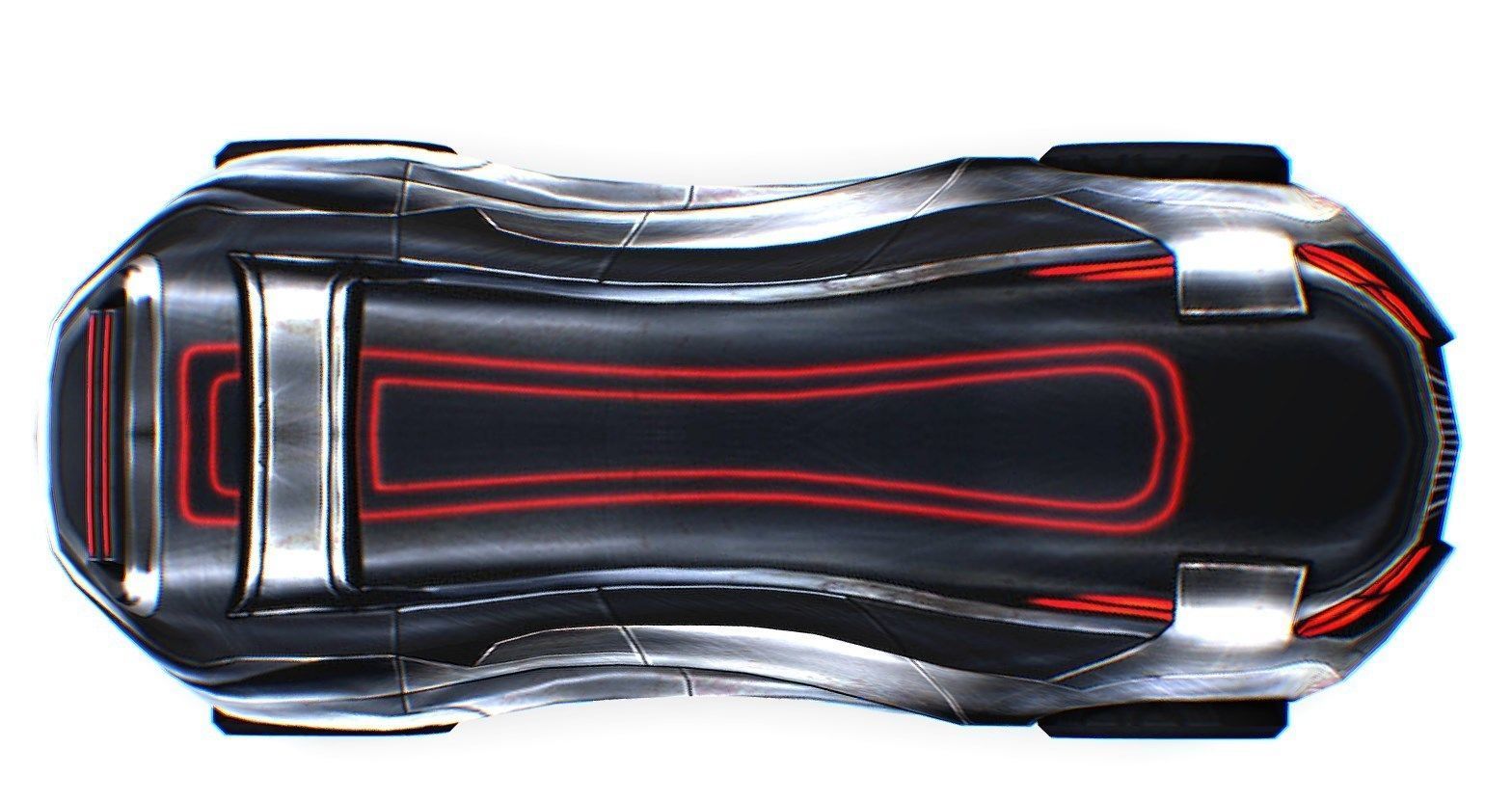 Cartoon Toy AR Racing Car 03 Low-poly 3D model_3