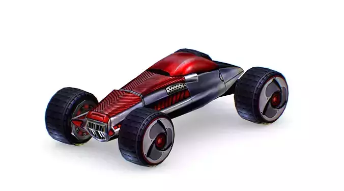 Cartoon Toy AR Racing Car 05