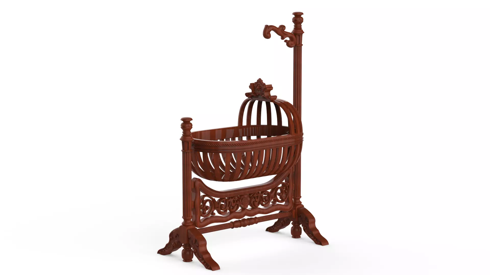 Baby Swing 3D model_0