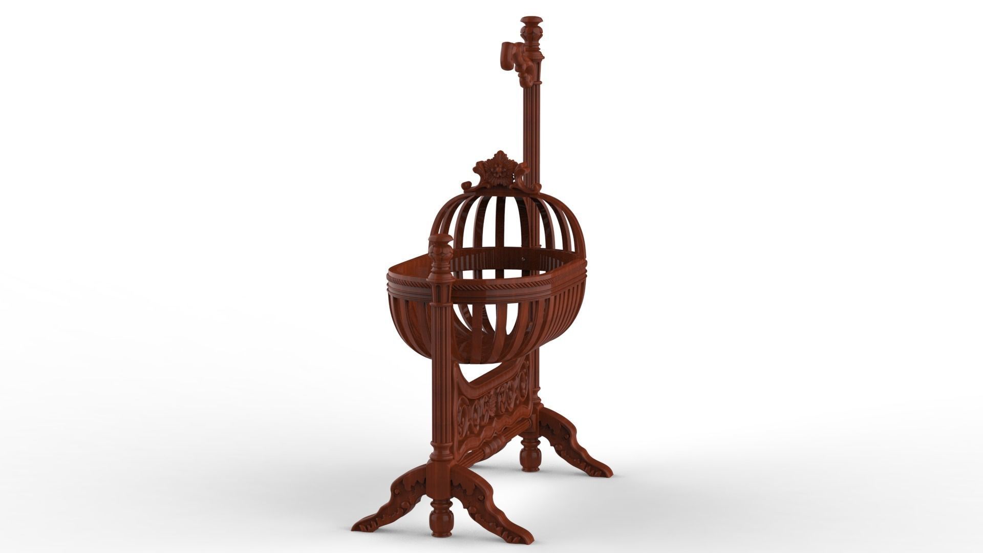 Baby Swing 3D model_1