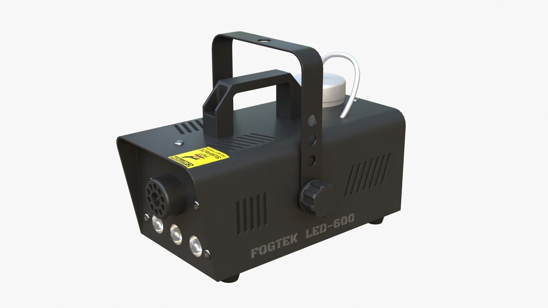 Smoke Machine Low-poly 3D model_4