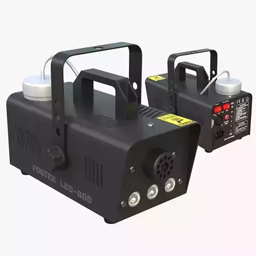 Smoke Machine Low-poly 3D model