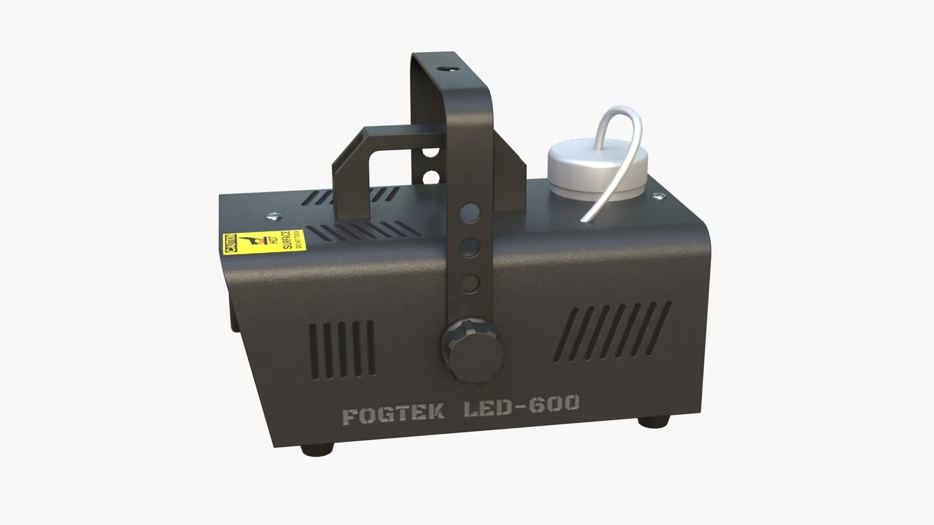 Smoke Machine Low-poly 3D model_5