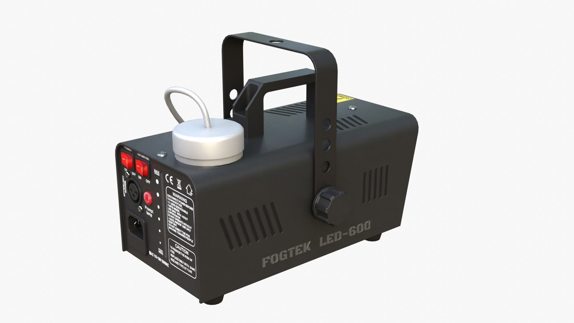 Smoke Machine Low-poly 3D model_10