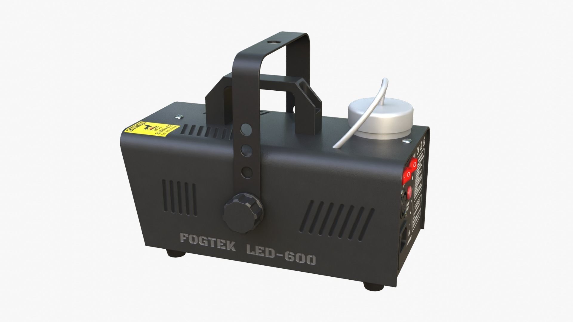 Smoke Machine Low-poly 3D model_6