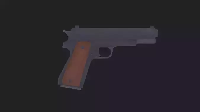 Painterly M1911 Pistol