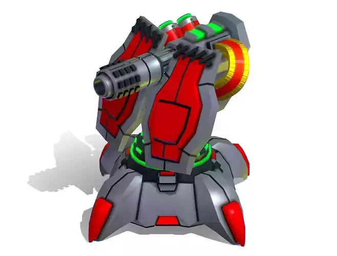 1 Barrel Robotic Automatic Cannon