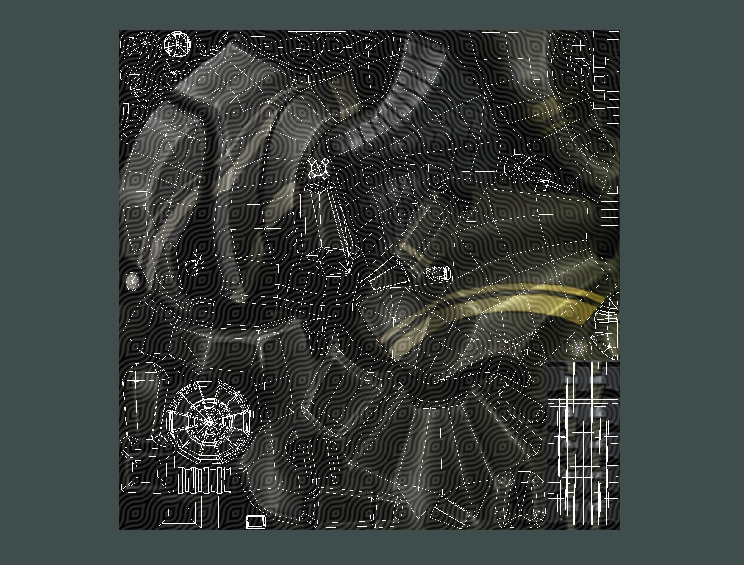 Military Robot Drone Cat Animal Low-poly 3D model_19