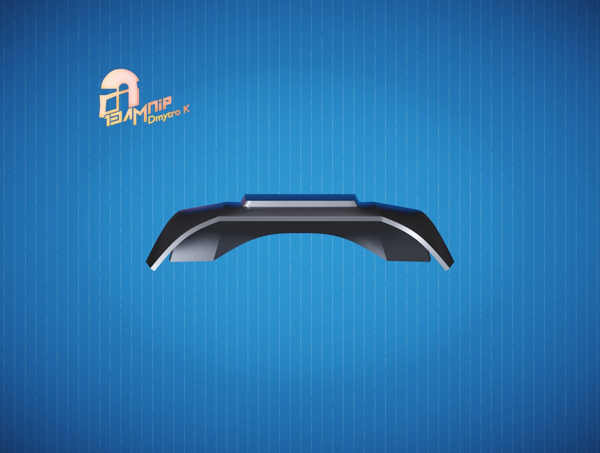 Custom Mandalorian Back Armor 3D print model_14