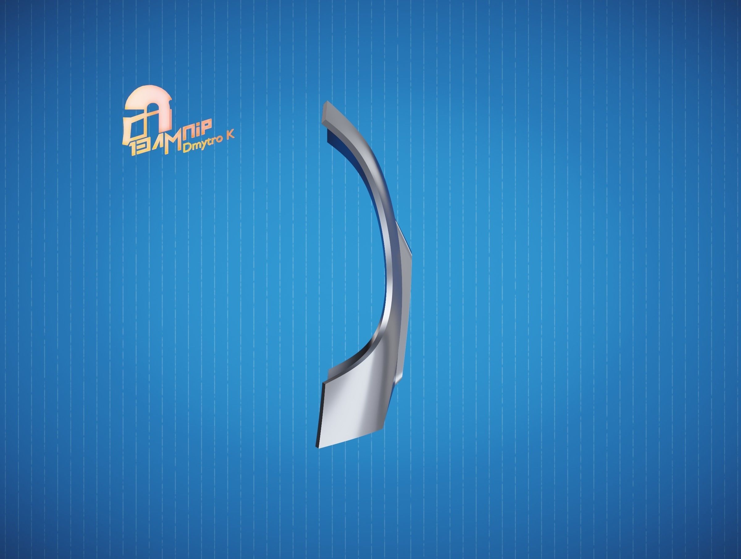 Custom Mandalorian Back Armor 3D print model_6