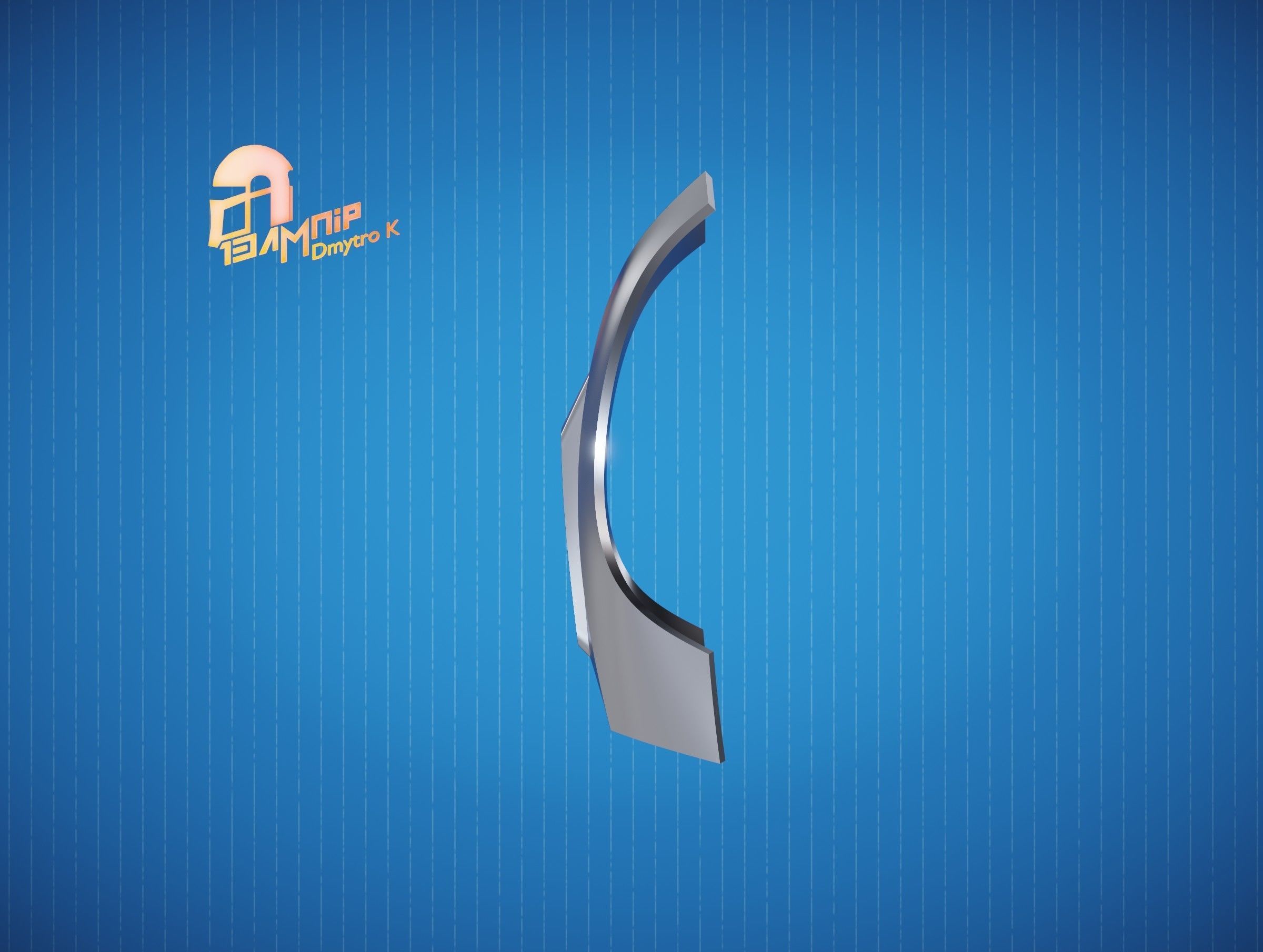 Custom Mandalorian Back Armor 3D print model_2