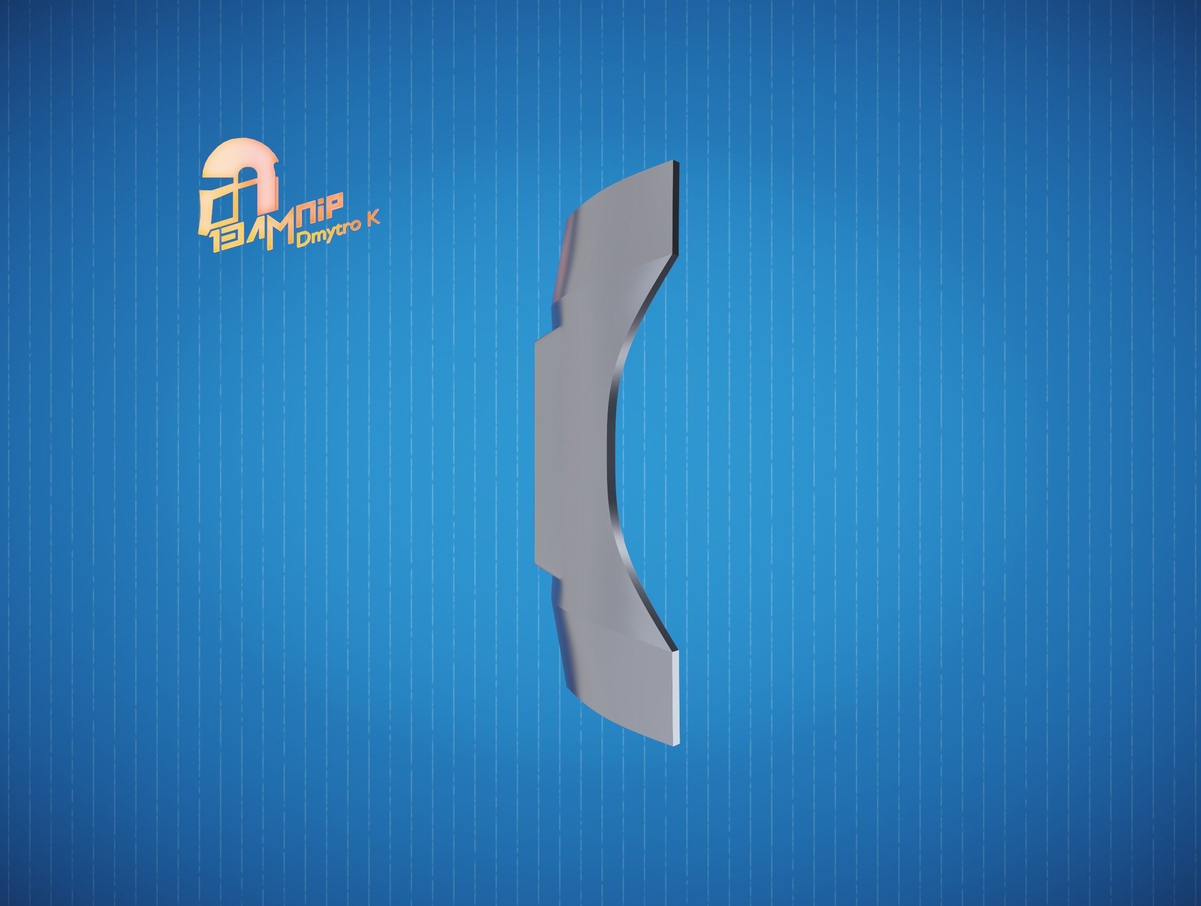 Custom Mandalorian Back Armor 3D print model_11