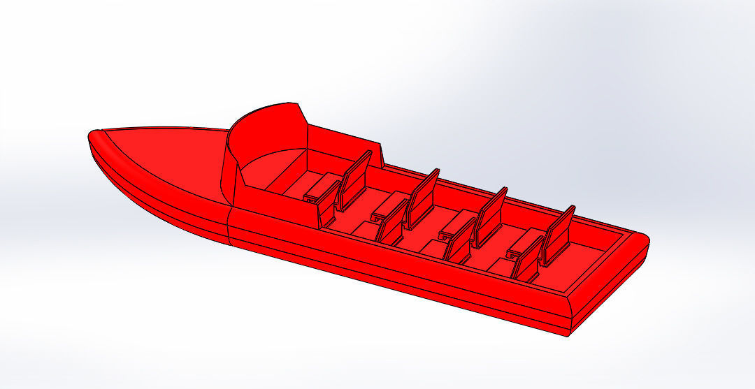 Boat for Sale  3D print model_2