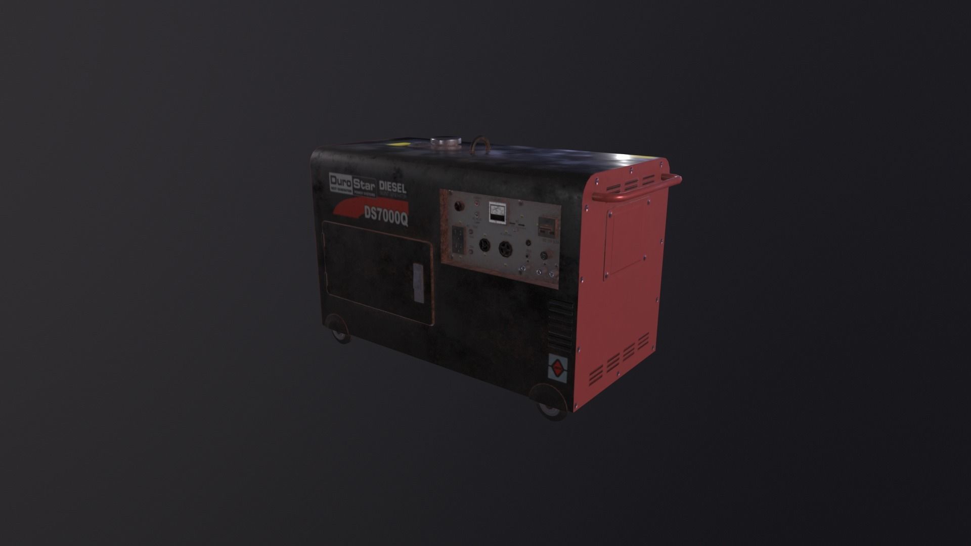 Generator 3D Model Low-poly 3D model_4