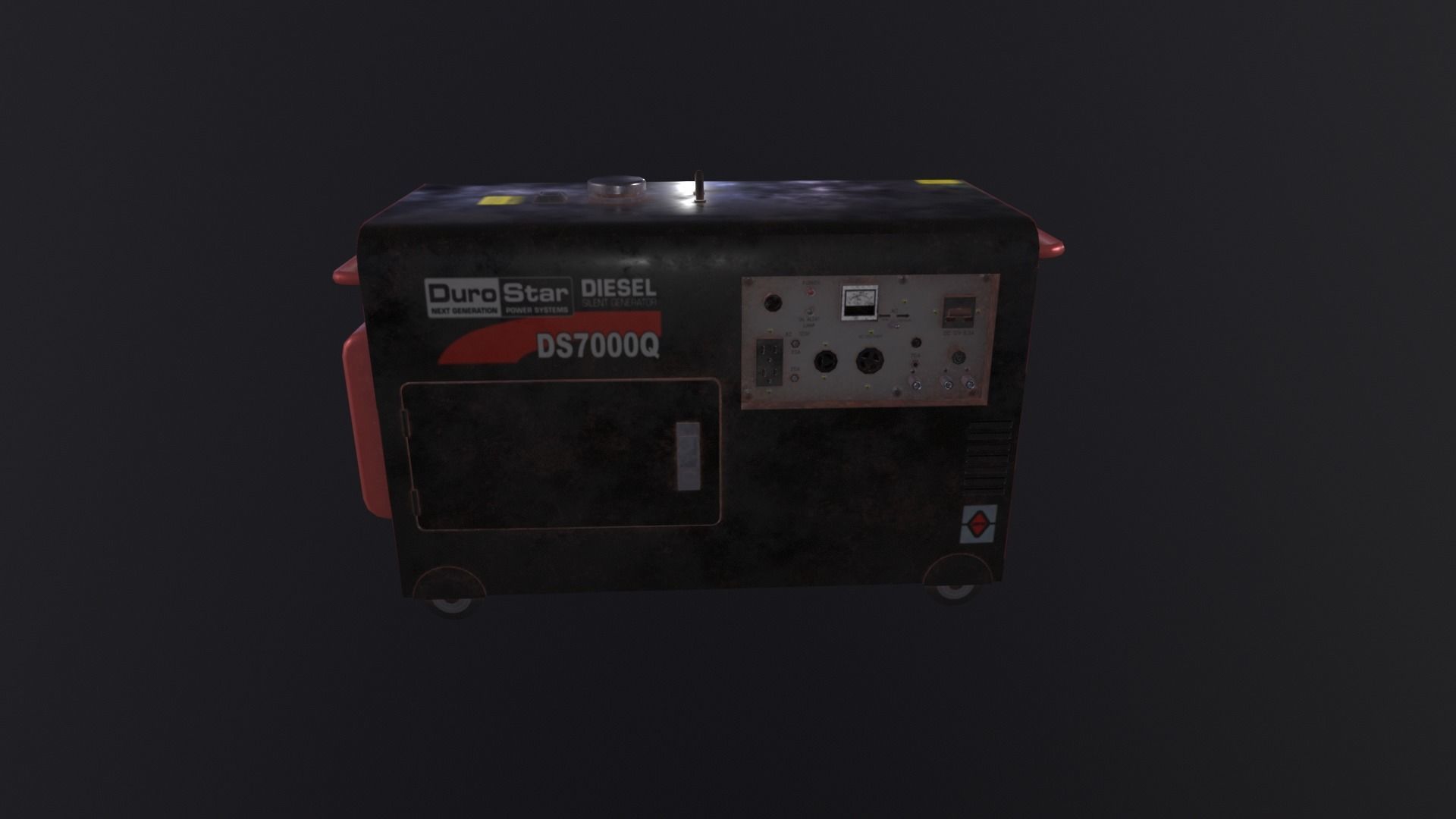 Generator 3D Model Low-poly 3D model_5