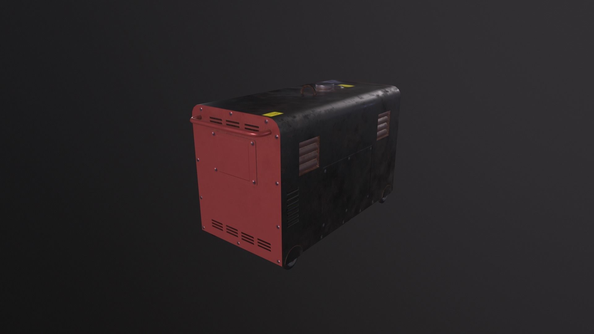 Generator 3D Model Low-poly 3D model_3