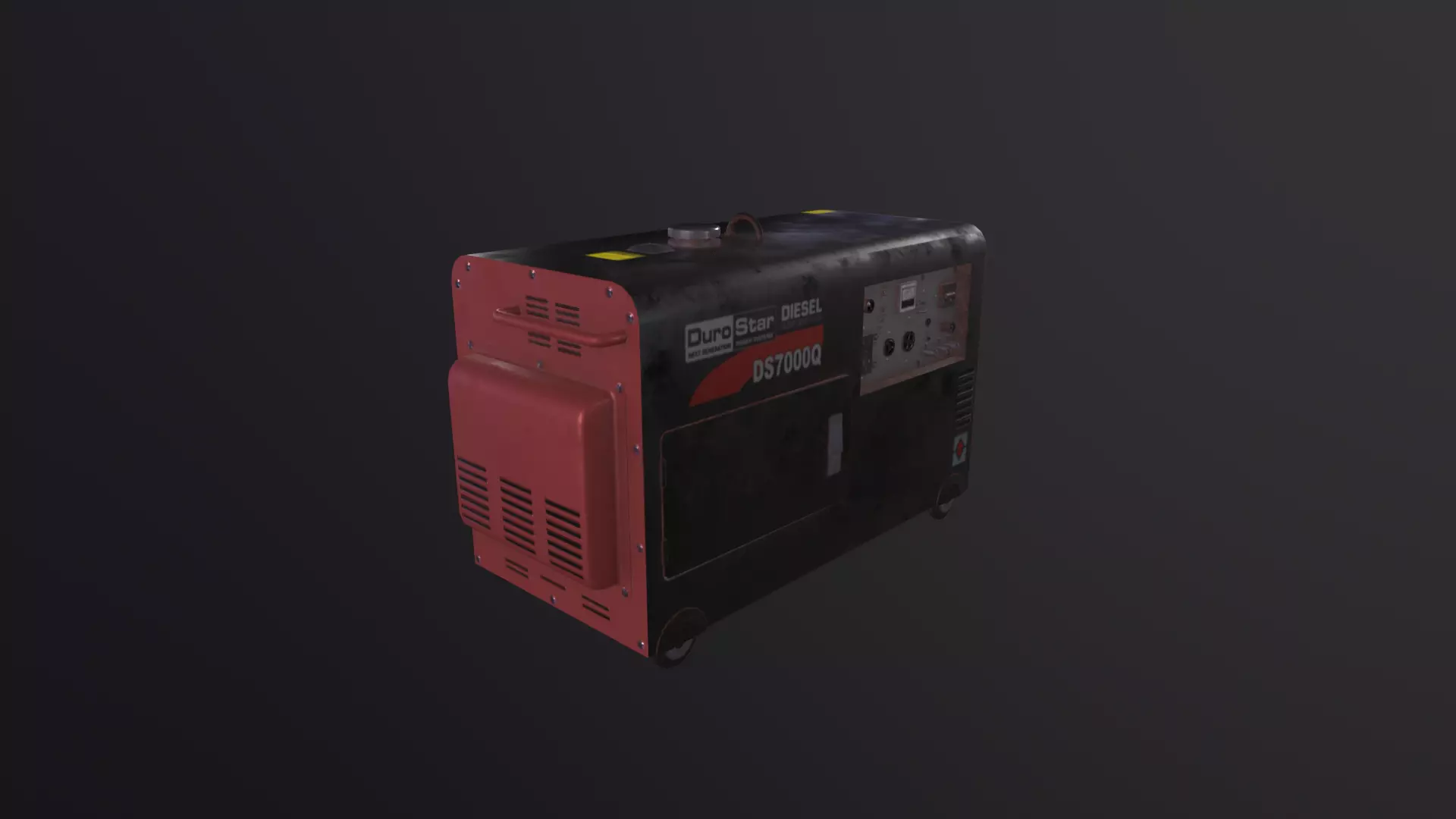 Generator 3D Model Low-poly 3D model_0