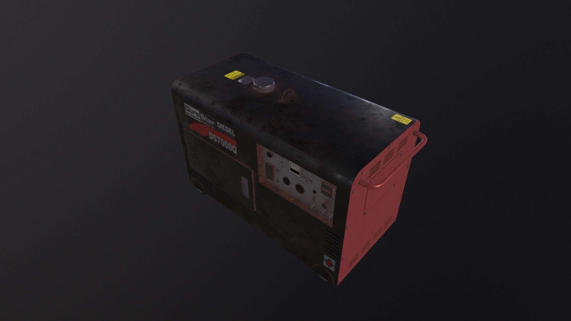 Generator 3D Model Low-poly 3D model_6