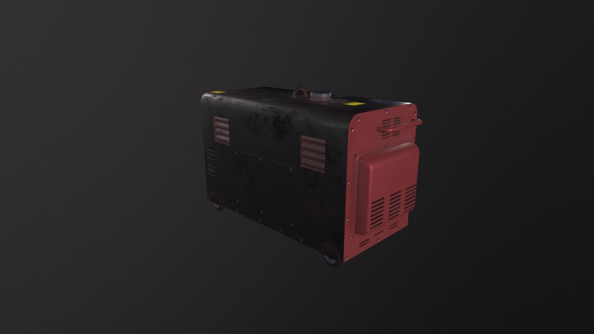 Generator 3D Model Low-poly 3D model_1
