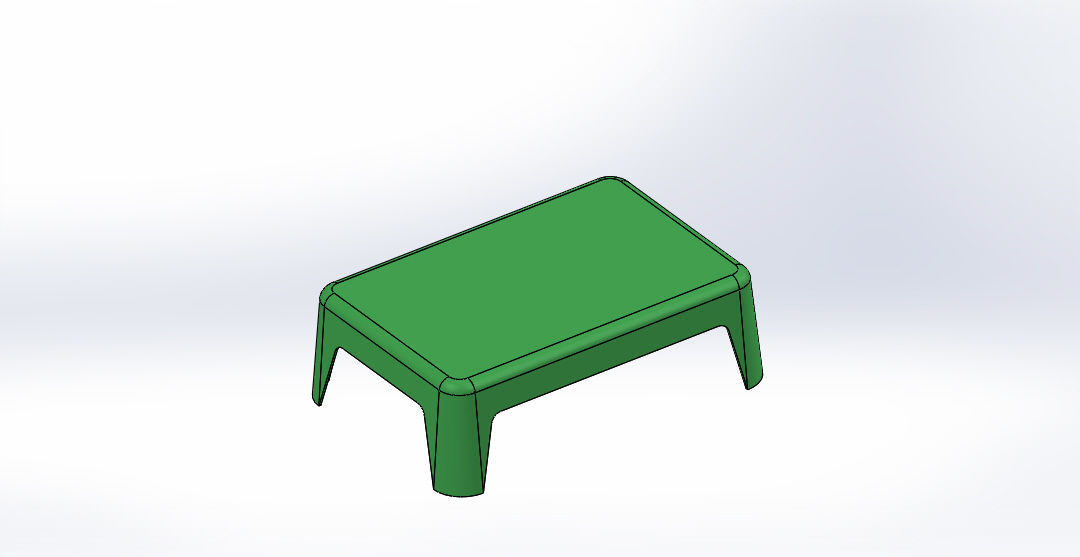 Sitting Stool  3D print model_1