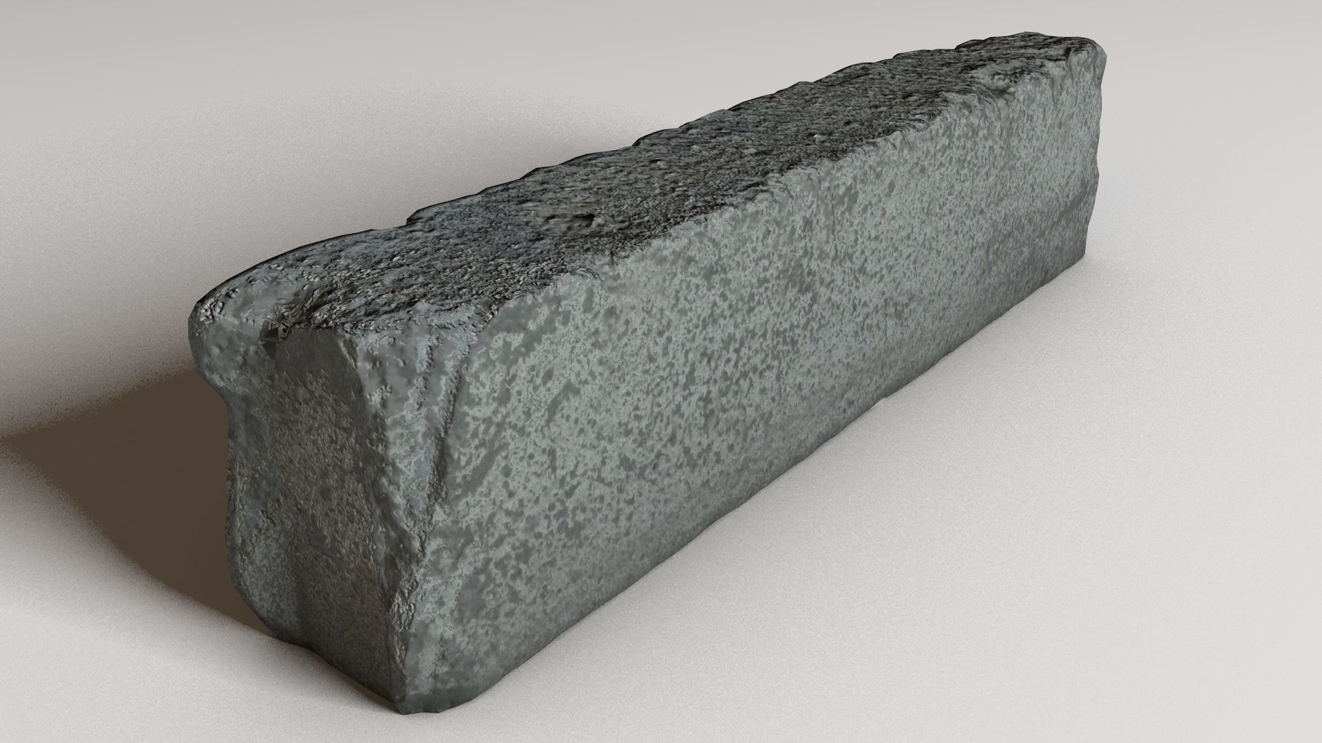 Old concrete blocks 3D model_9