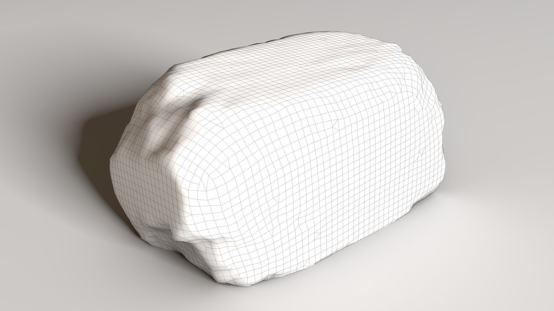 Old concrete blocks 3D model_12