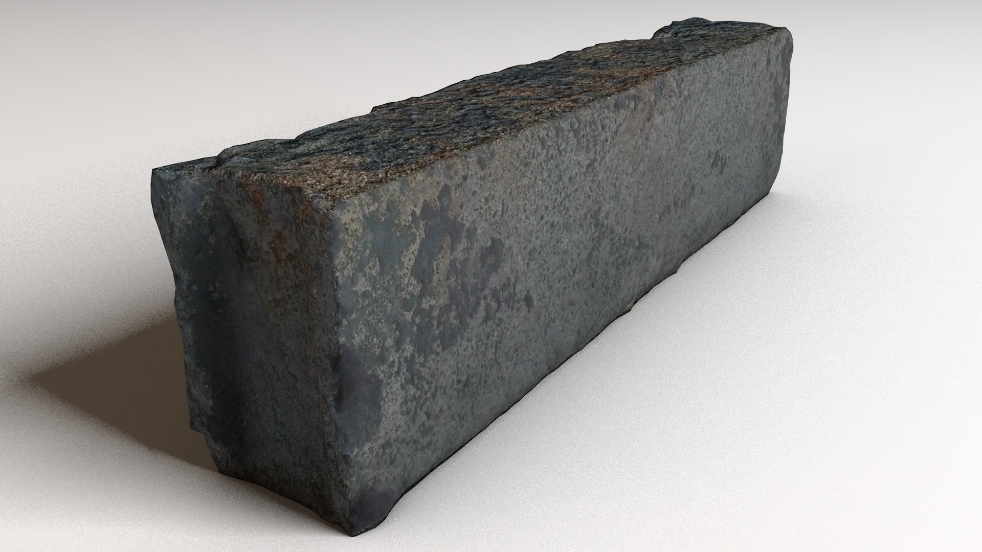 Old concrete blocks 3D model_5
