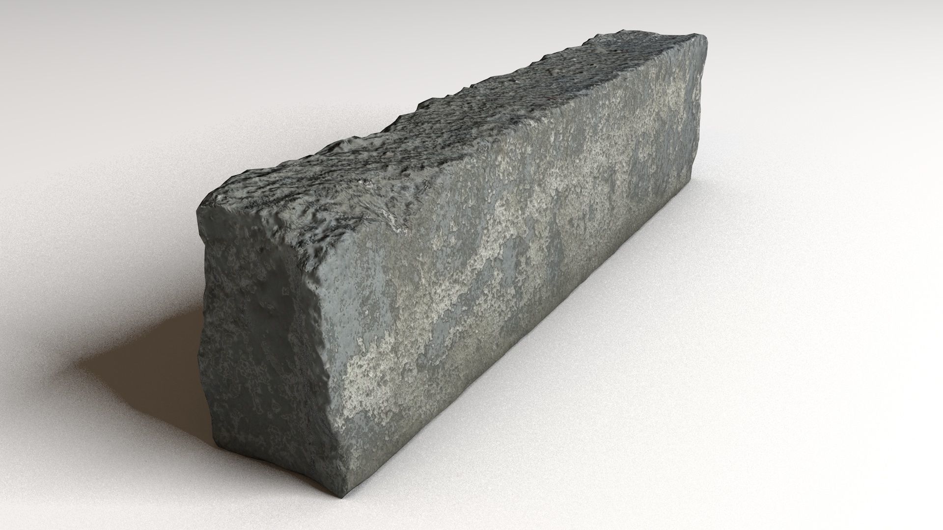Old concrete blocks 3D model_10