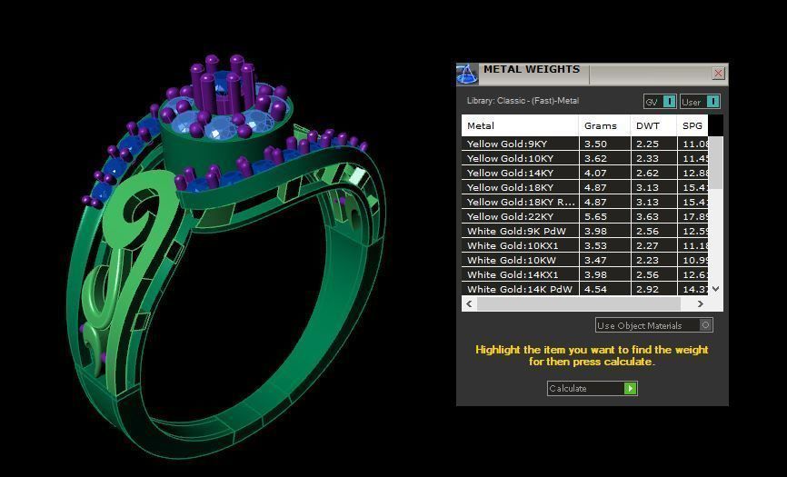 Rings 3D print model_7