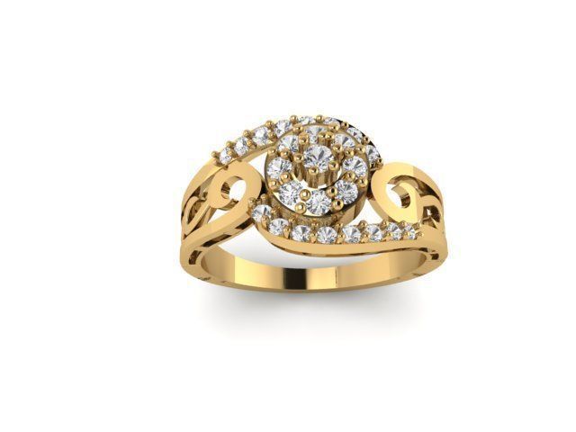 Rings 3D print model_2