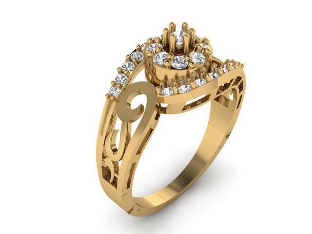 Rings 3D print model_1