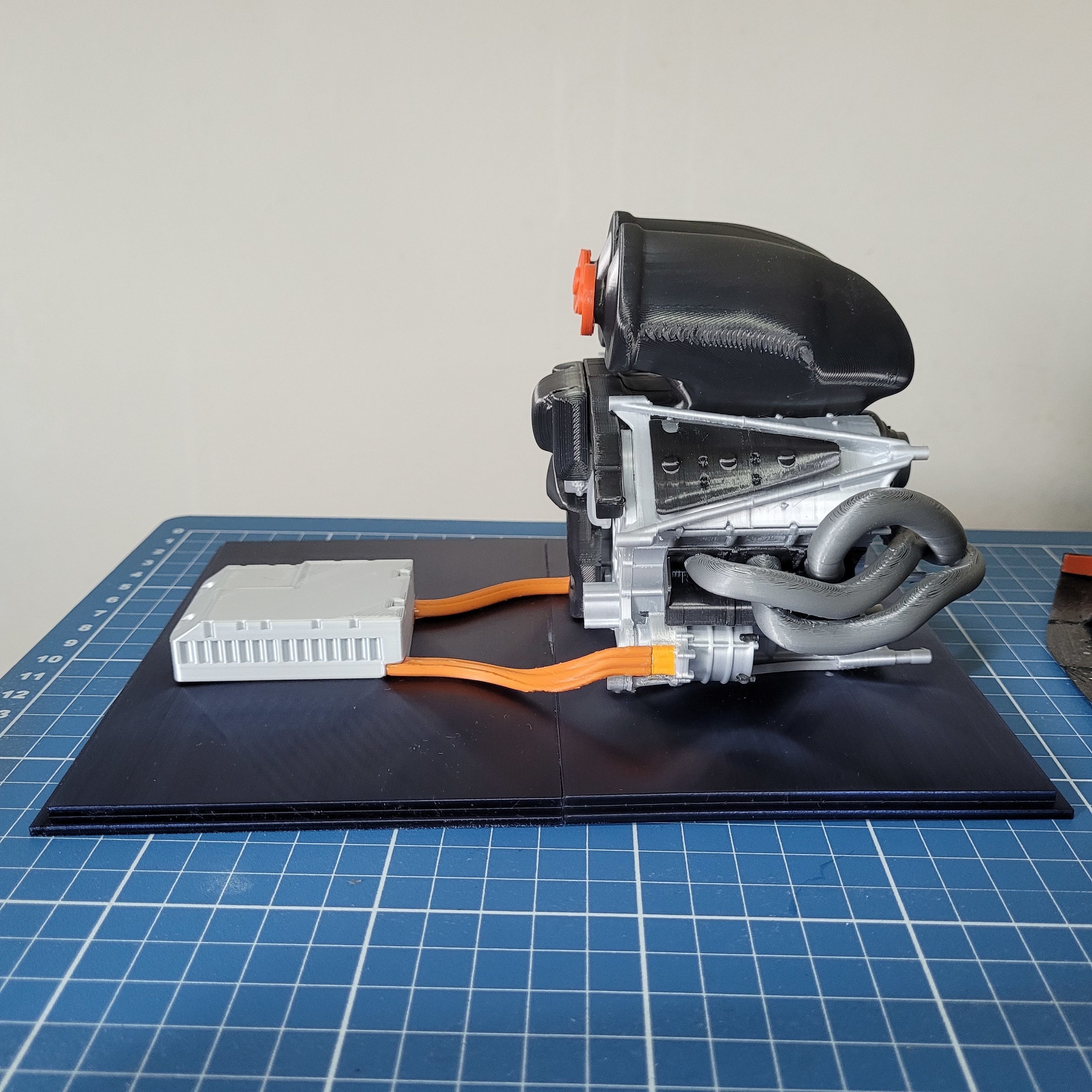 F1 HYBRID ENGINE STL FILES 3D print model_20