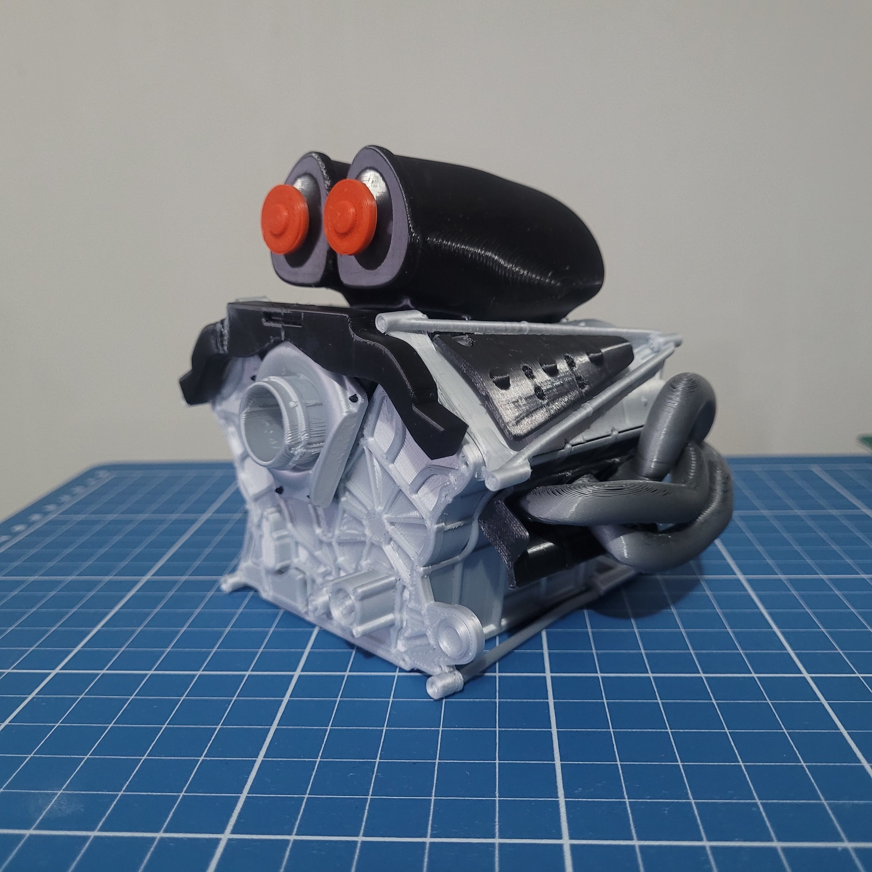 F1 HYBRID ENGINE STL FILES 3D print model_13