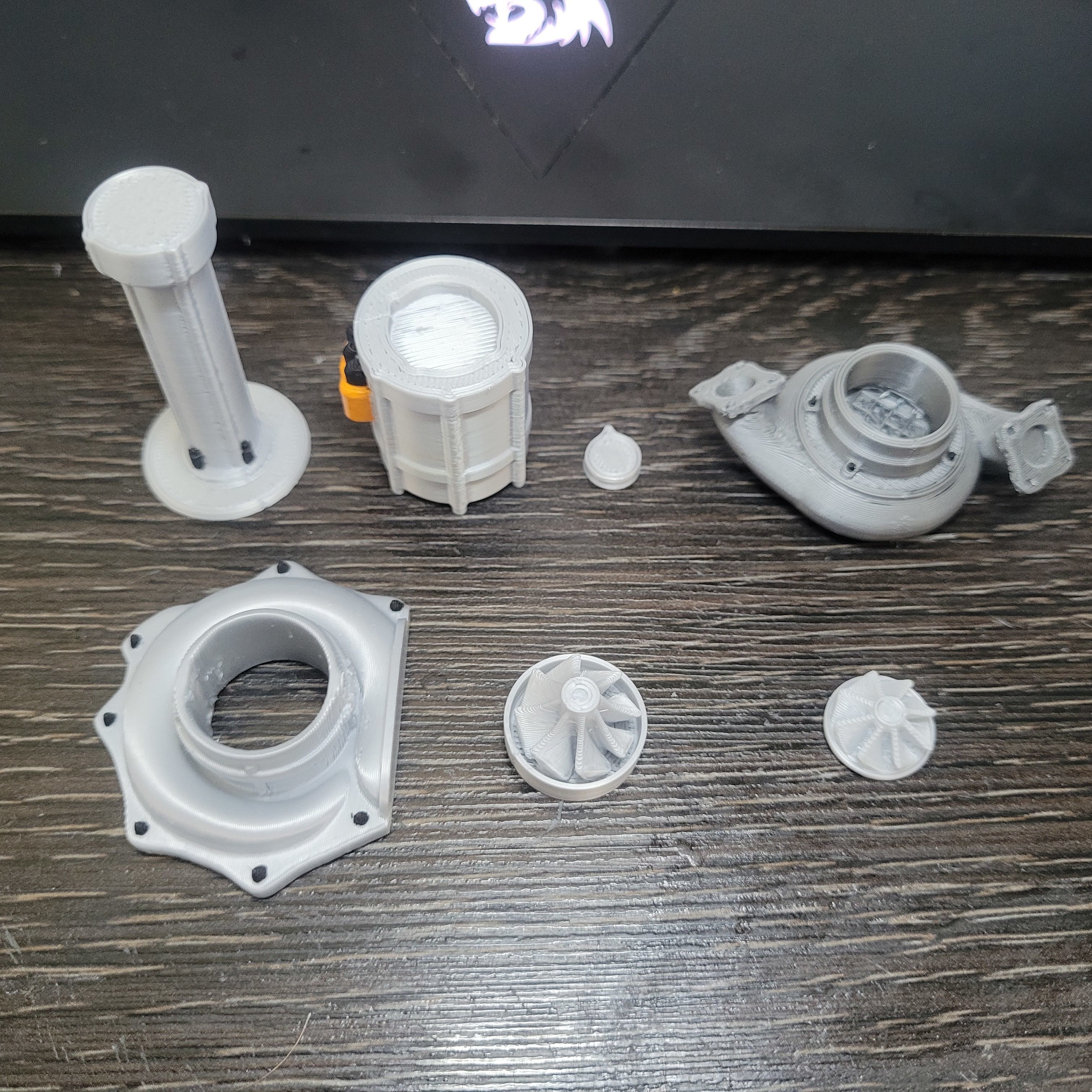 F1 HYBRID ENGINE STL FILES 3D print model_1