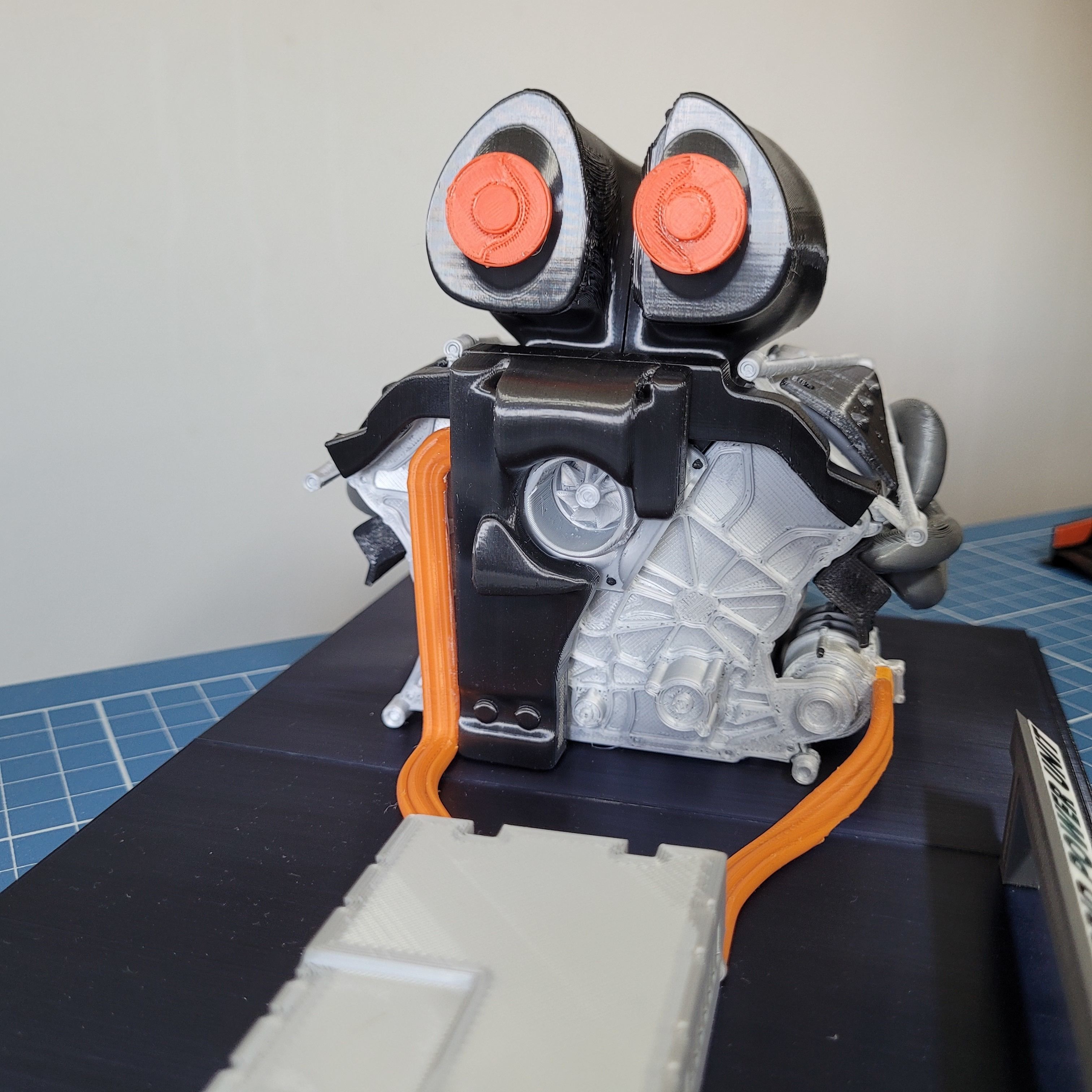 F1 HYBRID ENGINE STL FILES 3D print model_25