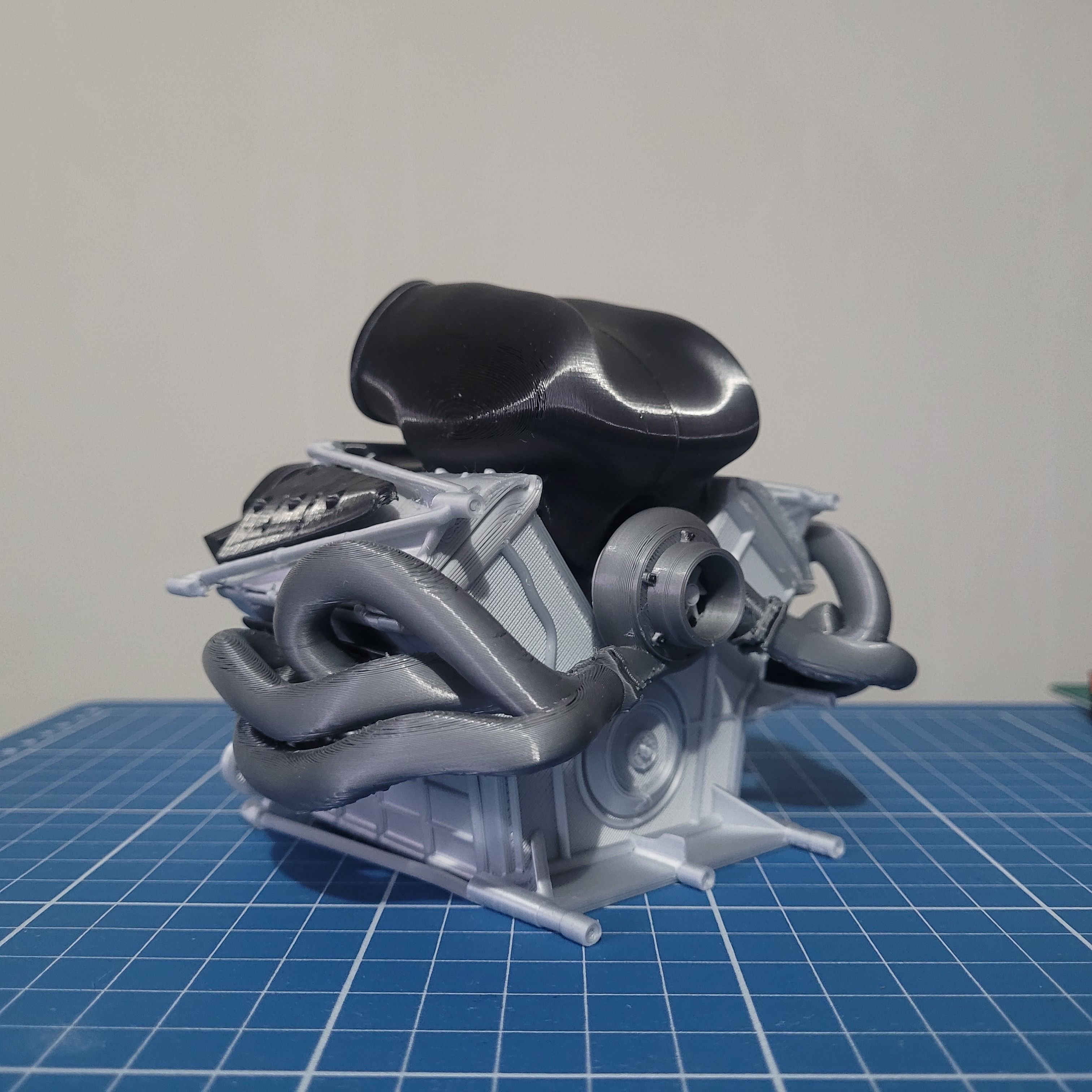 F1 HYBRID ENGINE STL FILES 3D print model_15