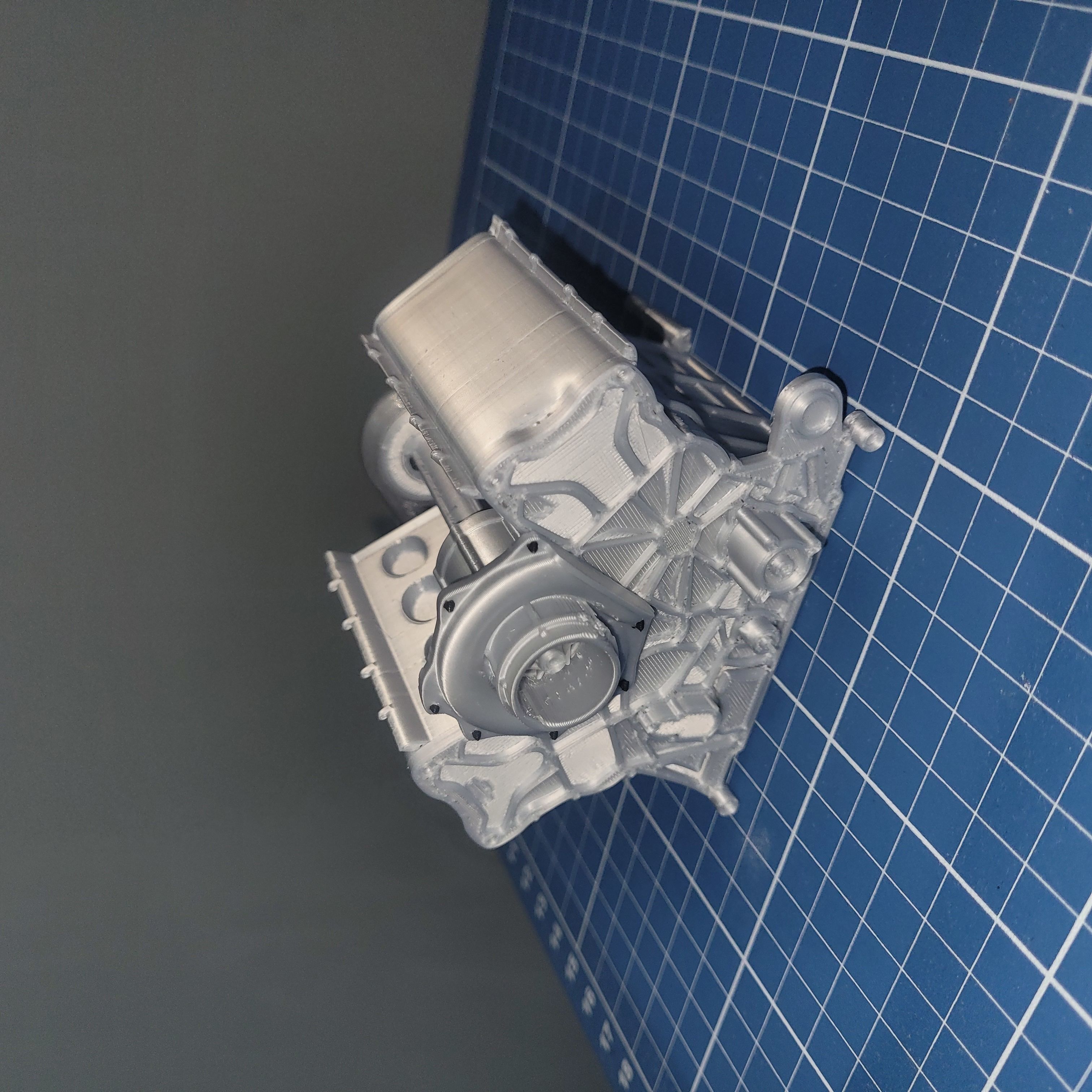 F1 HYBRID ENGINE STL FILES 3D print model_10