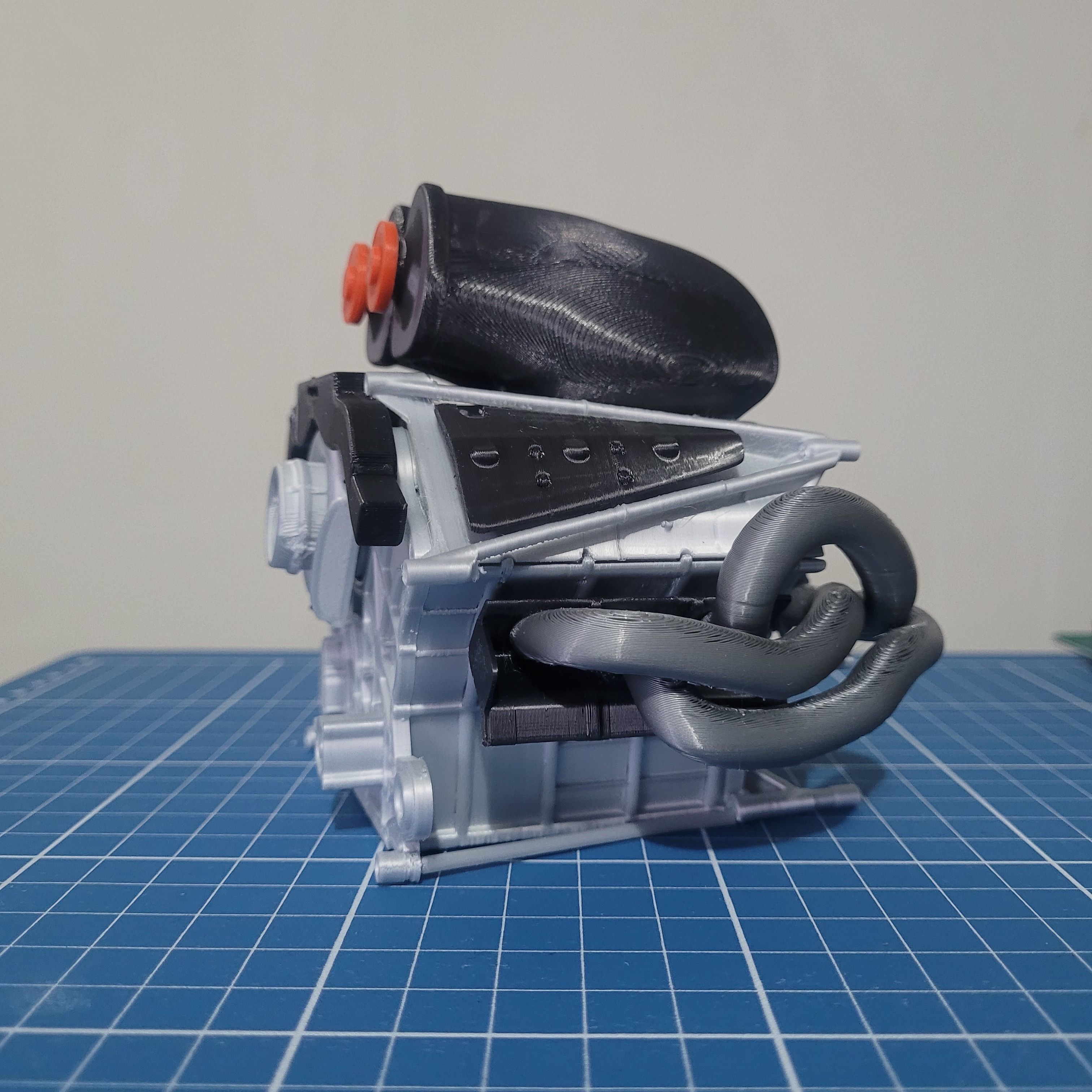 F1 HYBRID ENGINE STL FILES 3D print model_14