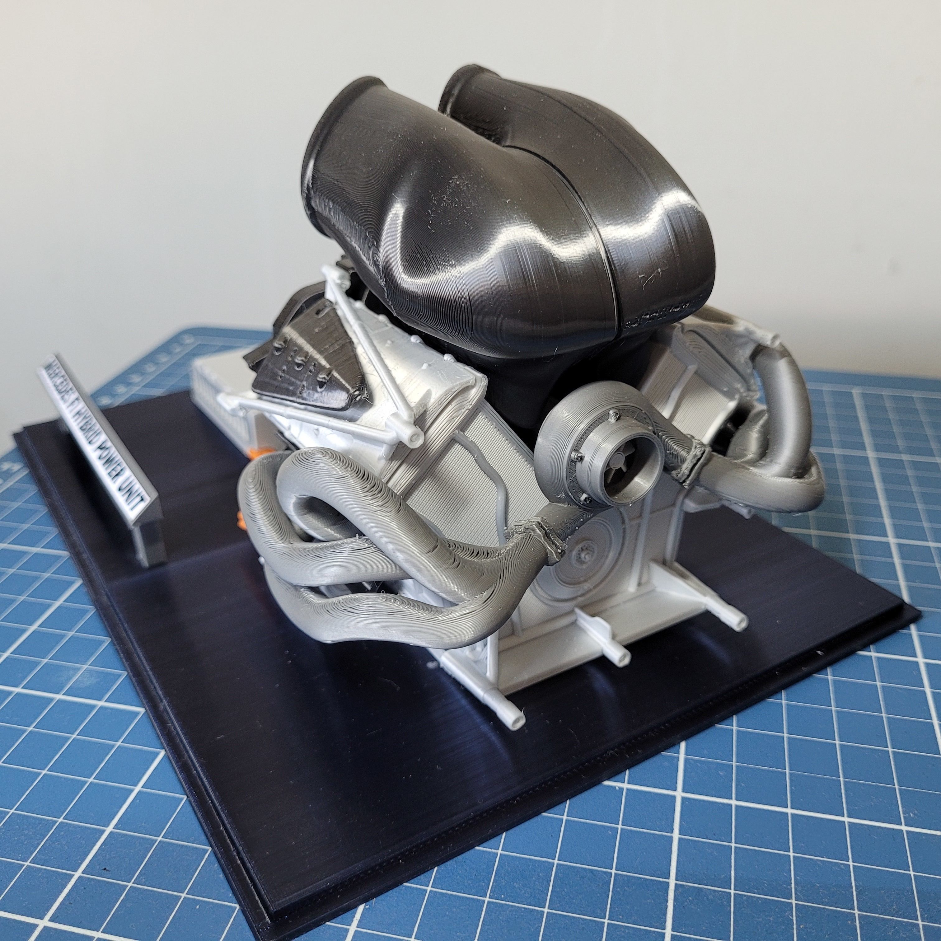F1 HYBRID ENGINE STL FILES 3D print model_26