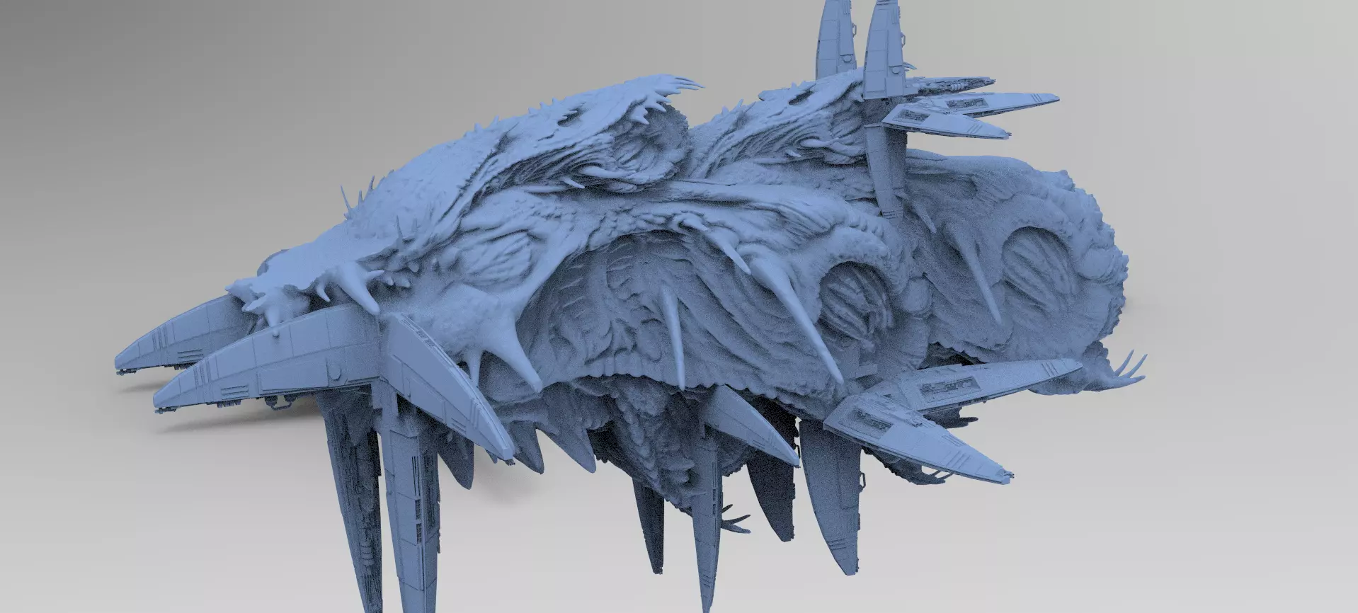 Zombie Genma Zeppelin 1  3D model_0