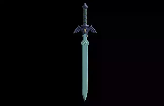 Master Sword Legend of Zelda 3d digital download