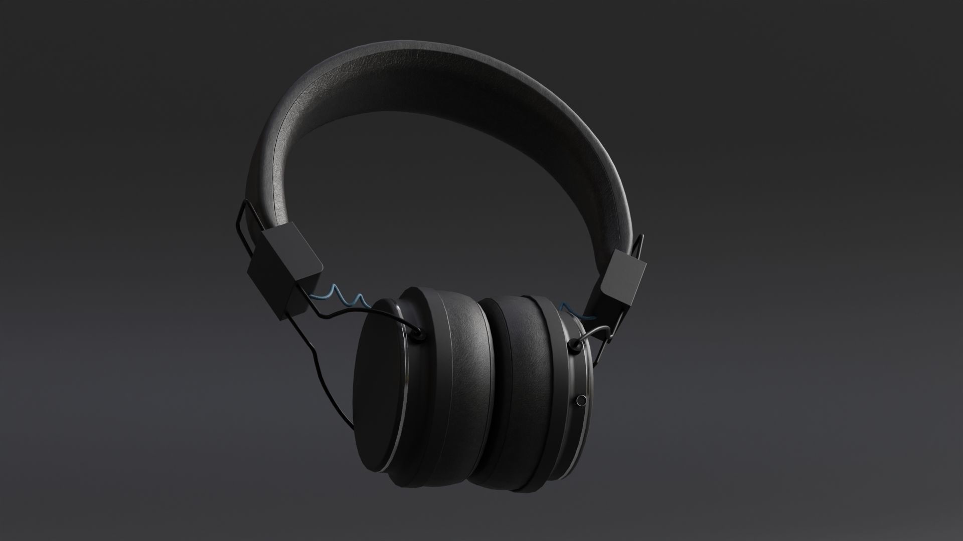 Headphone Collection in 3 colors 3D model_9