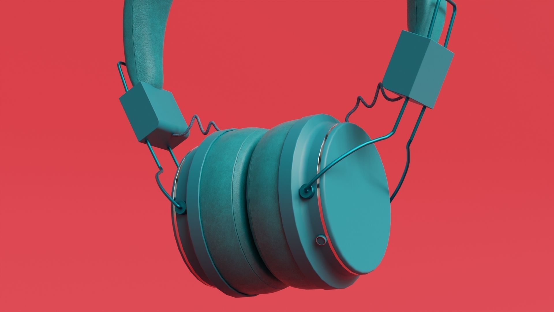 Headphone Collection in 3 colors 3D model_7