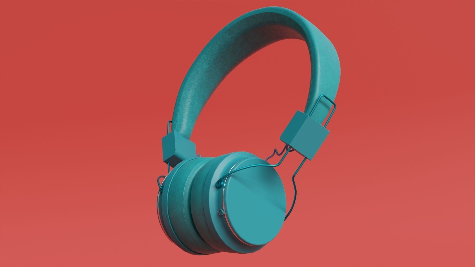 Headphone Collection in 3 colors 3D model_6