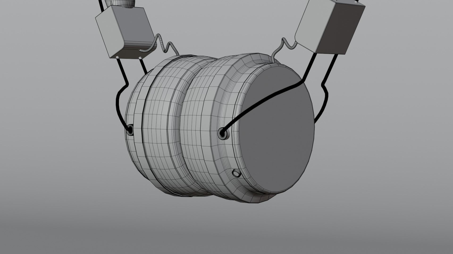 Headphone Collection in 3 colors 3D model_15